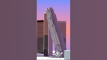 3D Skyscraper vs. 11.0 Earthquake!