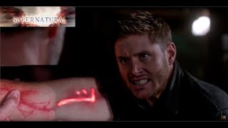 Dean gets Mark of Cain | Supernatural 9x11