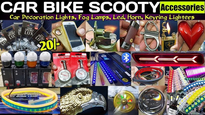 सबसे सस्ती Bike Accessories 10/- 15/- 20/-, COD Available, All India  Delivery
