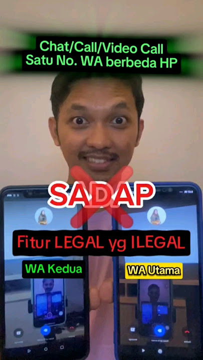 Cara Sadap Whatsapp Legal cek pinned komen #tips #tutorial #whatsapp #multilogin #android #iphone