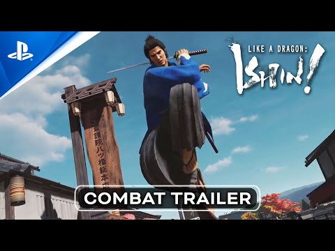 Like a Dragon: Ishin! - Combat Trailer | PS5 & PS4 Games