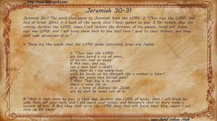 Jeremiah 30-31