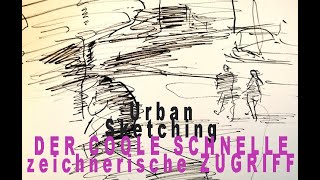 Urban sketching - der coole schnelle zeichnerische Zugriff - Inner Artist ME Video Tutorials