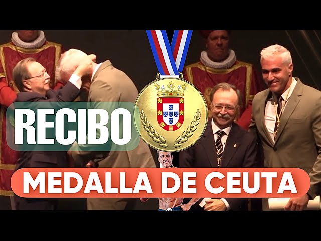 Mariano Catarecha recibe la MEDALLA DE LA AUTONOMÍA DE CEUTA 2023