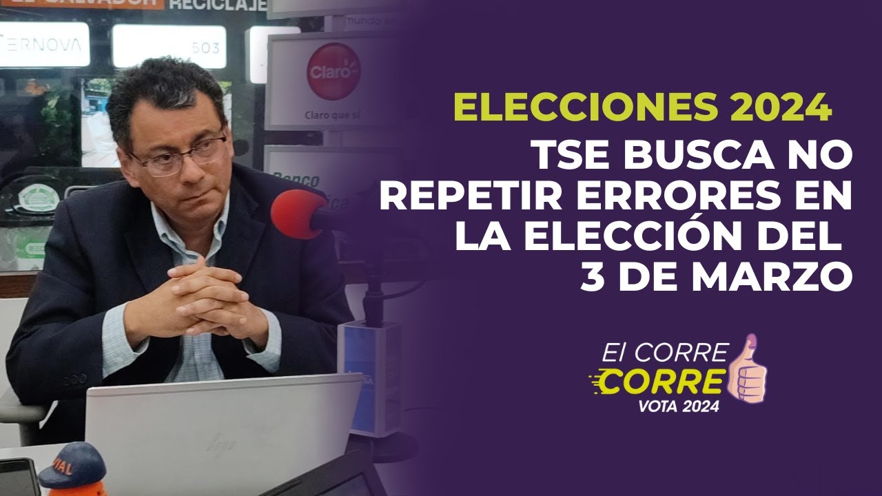 TSE busca no repetir errores en la elección del 3 de marzo - YouTube