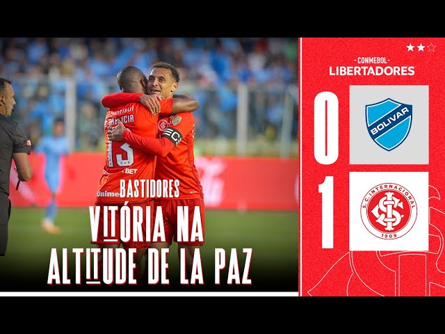 Bolívar 0 x 1 Internacional  Taça Libertadores: melhores momentos