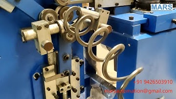 Auger Flat Wire Helical Spring Coiling Machine