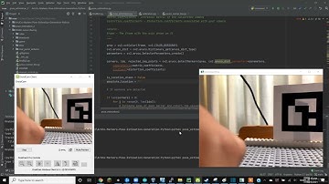 Aruco pose estimation demonstration