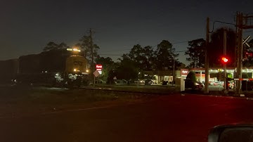 Highballing out of Waycross ga on the CSX Jesup subdivision northbound 9/2/25