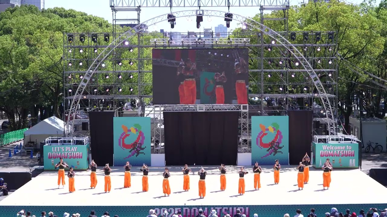4K] Nagoya de Zumba（第27回 にっぽんど真ん中祭り day2 2025 /久屋