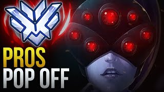 When Pros Activate High Iq And Pop Off - Overwatch Montage