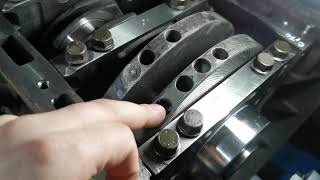 Factory mistake Genmot crankshaft Range Rover 2.7tdv6 touches the block