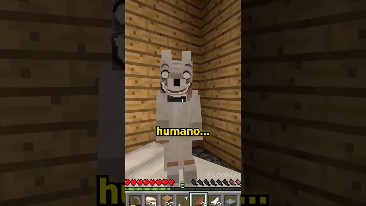 Esse Cachorro de Minecraft Parece HUMANO