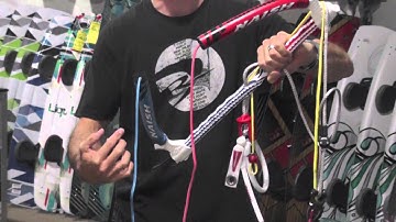 How to Adjust a Kite Control Bar