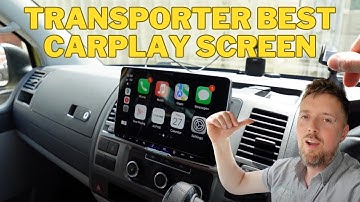 VW Transporter T5.1 Gets the BEST Apple CarPlay Screen!