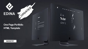 Edina - Personal / Portfolio / Resume Template | Themeforest Website Templates and Themes