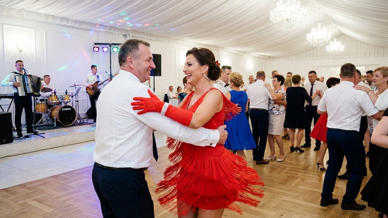 Składanka melodii, przy których całe sale śpiewają i tańczą razem