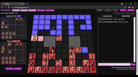 Stratego - Ranked Game on Strategus #12 - Fairway v. Rask