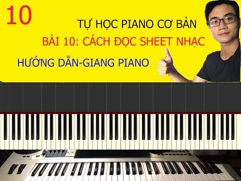 Video: Cách đọc Bản Nhạc Piano