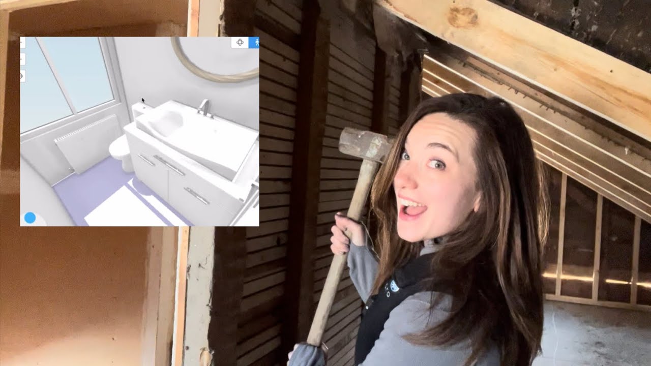 I’M ADDING A BATHROOM UPSTAIRS!!! | My 150 Year Old Fixer Upper House ...