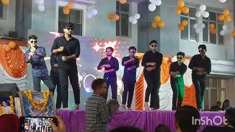  Fresher party 2k25 ✨#Boys group dance #knipss #faridipur #sultanpur #engineering faculty #music 