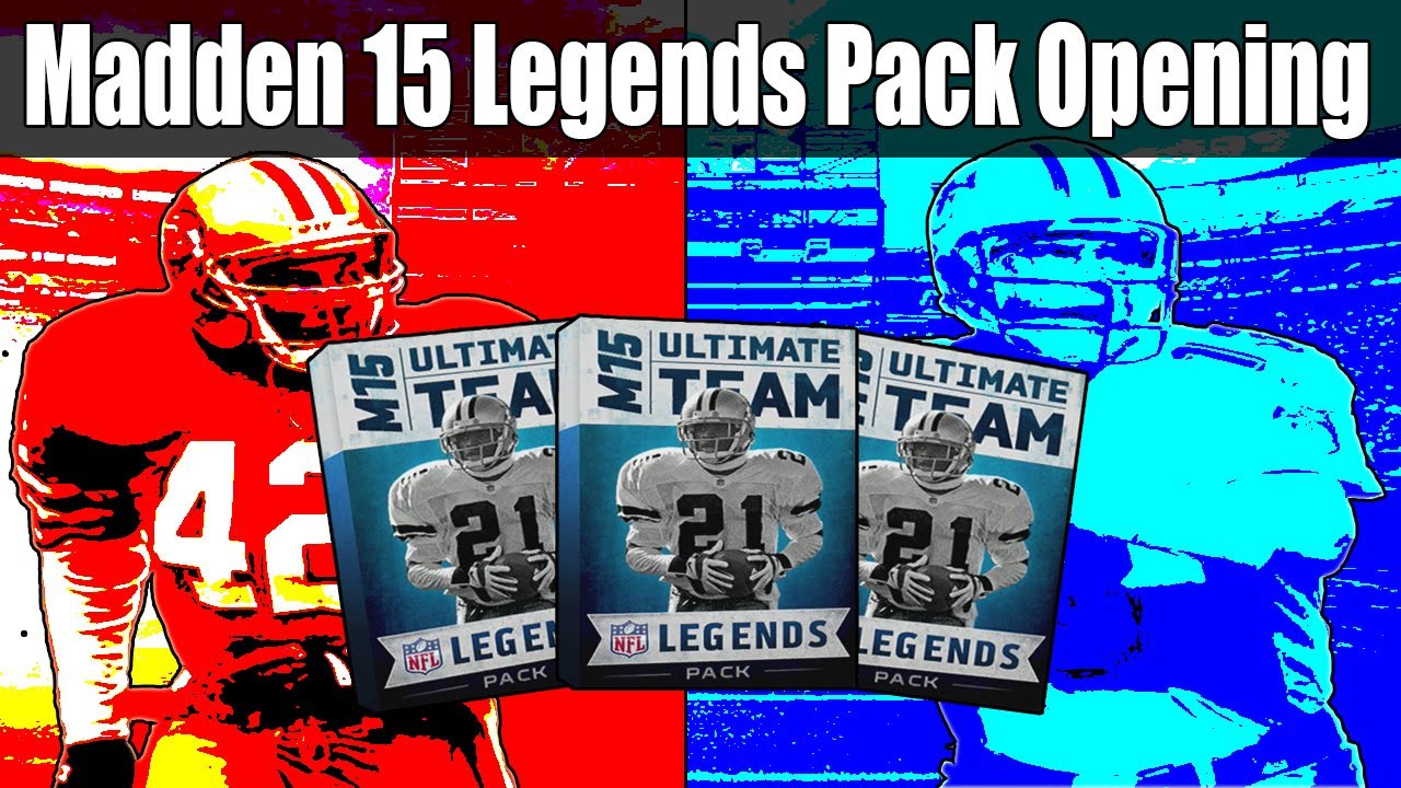 Madden 15 Pack Opening - LEGENDS Packs + NEW Calvin Johnson in MUT 15! PS4