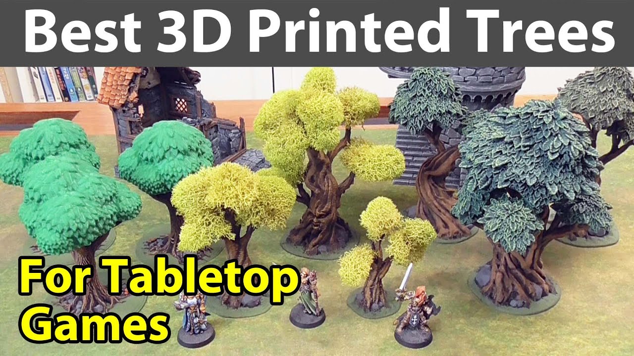 Best 3D Printed Trees for - YouTube