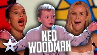 Naughty Ned Woodman  ALL PERFORMANCES! | Britain's Got Talent