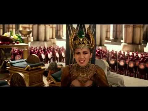 Gods of Egypt - Hathor sexy scene in movie 2016