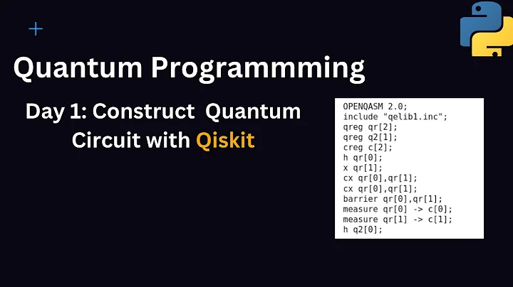 Introduction to Quantum Circuits with Qiskit in Python