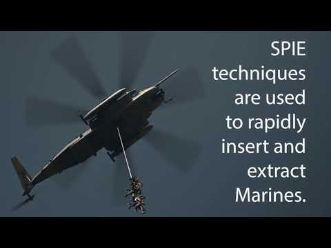 U.S Super Stallion Helicopter - Special Patrol Insertion /Extraction (SPIE) Exercise