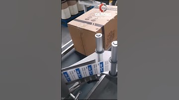 Box one side labeling machine automatic carton case label applicator line