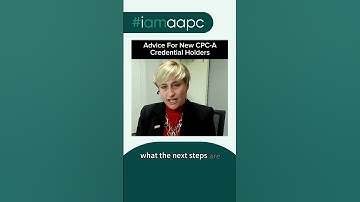 Advice For New CPC-A Credential Holders