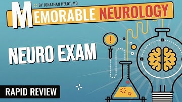 Neurological Exam Mnemonics (Memorable Neurology Lecture 13)
