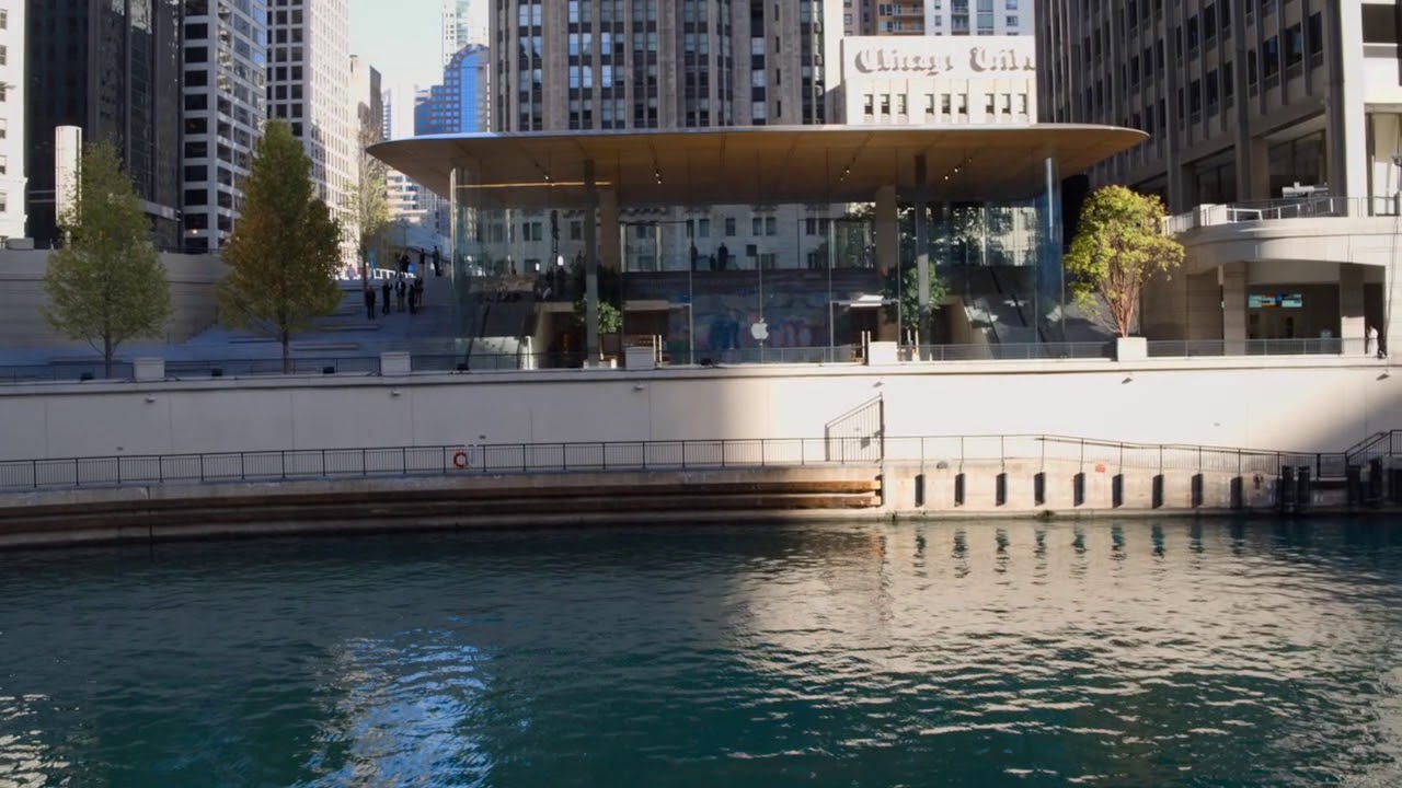 Chicago's new Apple store has a MacBook Air for a roof