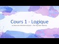 Cours de logique partie i