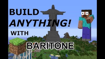 BARITONE TUTORIAL - Build with AI in Minecraft!