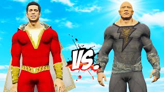 Shazam Vs Black Adam - Epic Superheroes War