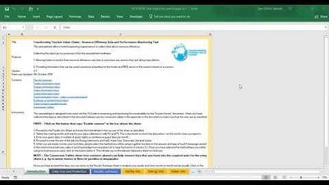 1. Webinar- Resource Efficiency tool: Introduction