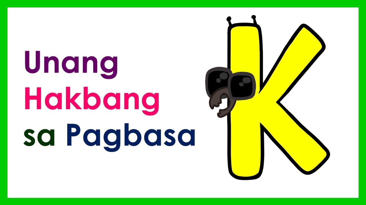 Mga Salitang Nagsisimula Sa Titik Kk Kinder Week 25 Youtube