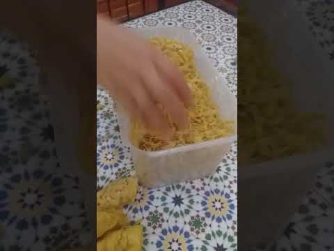 طريقة تقطيع مسمن رفيسة