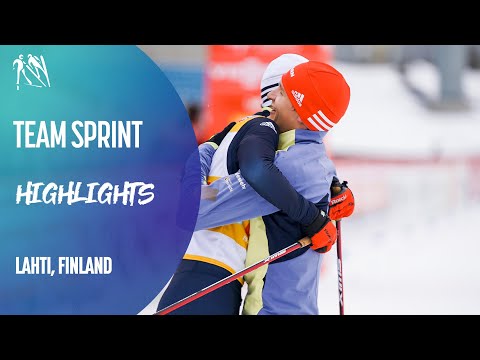 Germany 1 pips Norway 1 in Team Sprint event | Lahti | FIS Nordic Combined