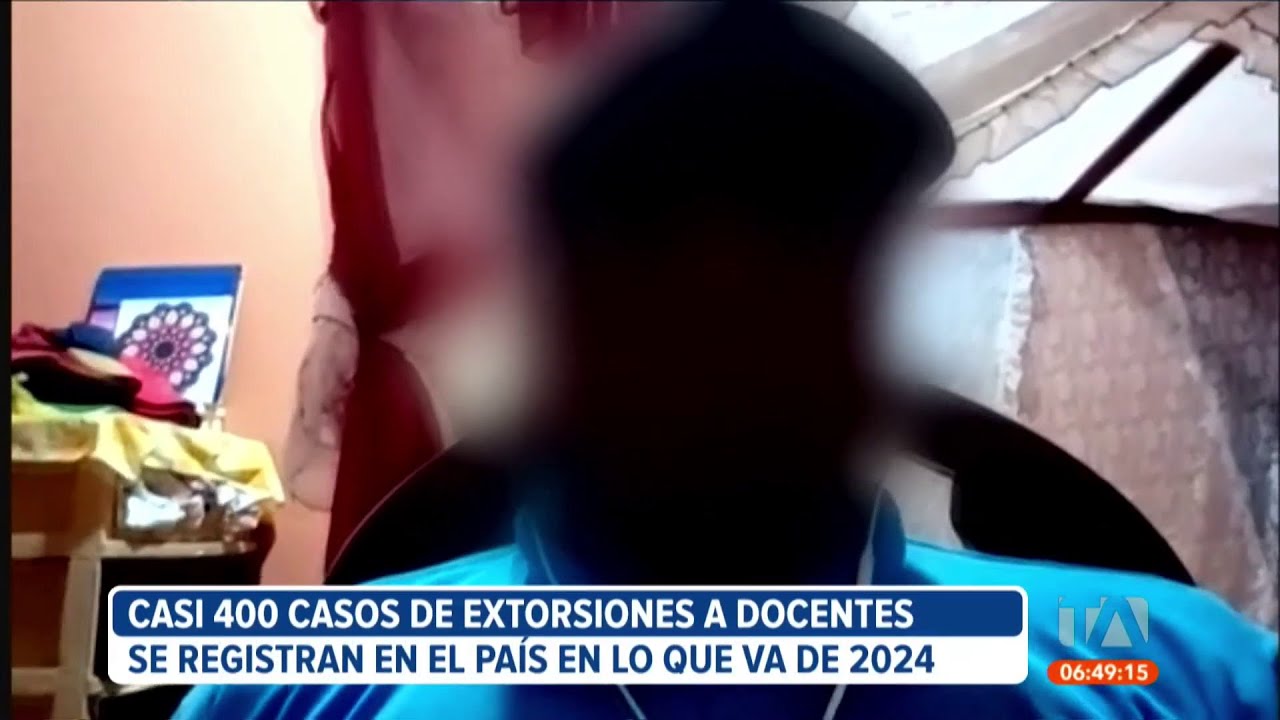 Casi 400 casos de extorsión a docentes se han registrado en lo que va ...
