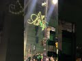 Philadelphia Eagles Fan Climbs a Pole After Their NFC Championship Win
