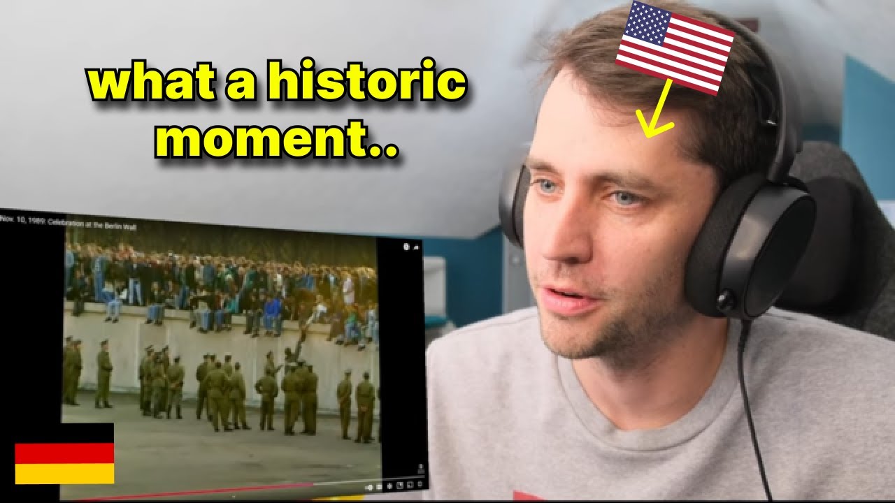 American reacts to: Nov. 10, 1989: Celebration at the Berlin Wall