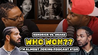Who won?? Kendrick vs Drake on @AlmostJokingPod
