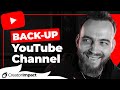 How to backup your youtube channel includings meta data  info