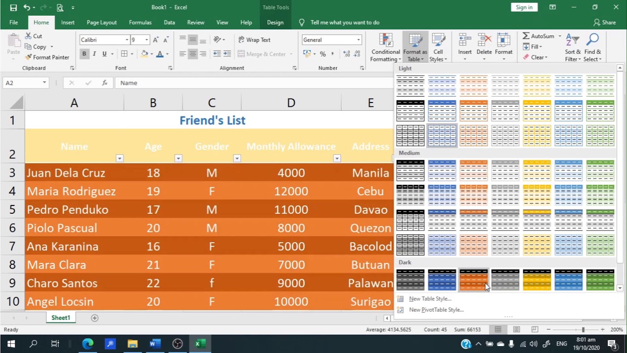 Application Software | Spreadsheet - YouTube