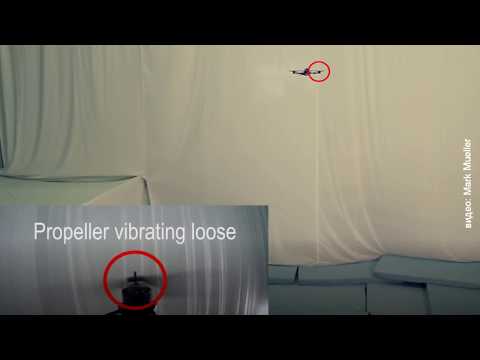 Дрон научили продолжать полёт даже без одного из пропеллеров