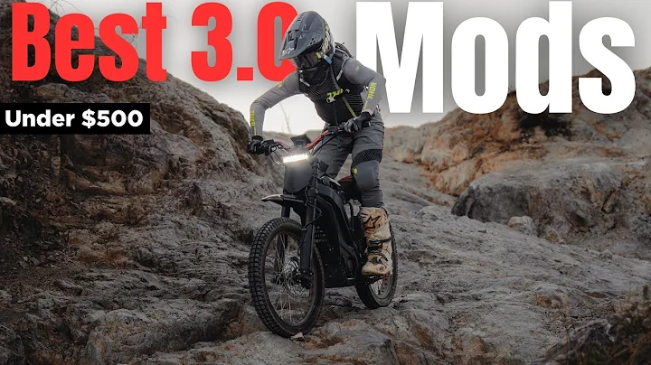 The BEST Four Mods For Your E-ride 3.0 Under $500! | Electrix Moto